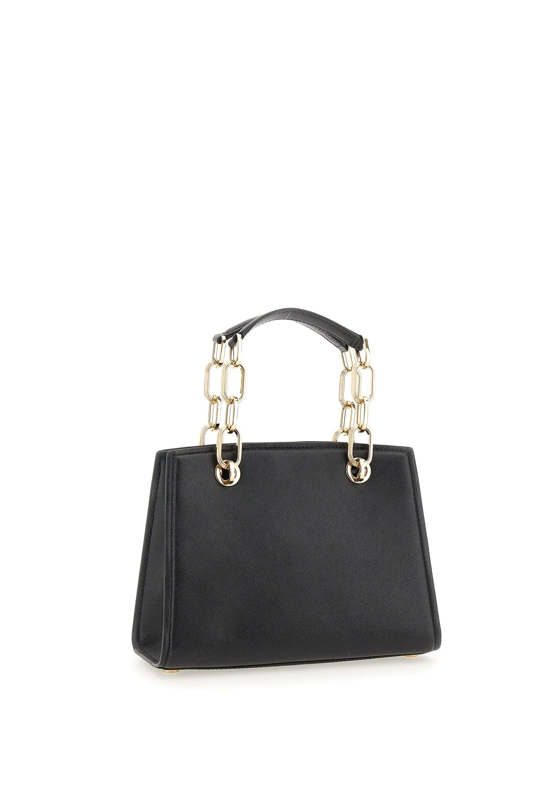 Cynthia Ecofriendly Leather Handbag in Black