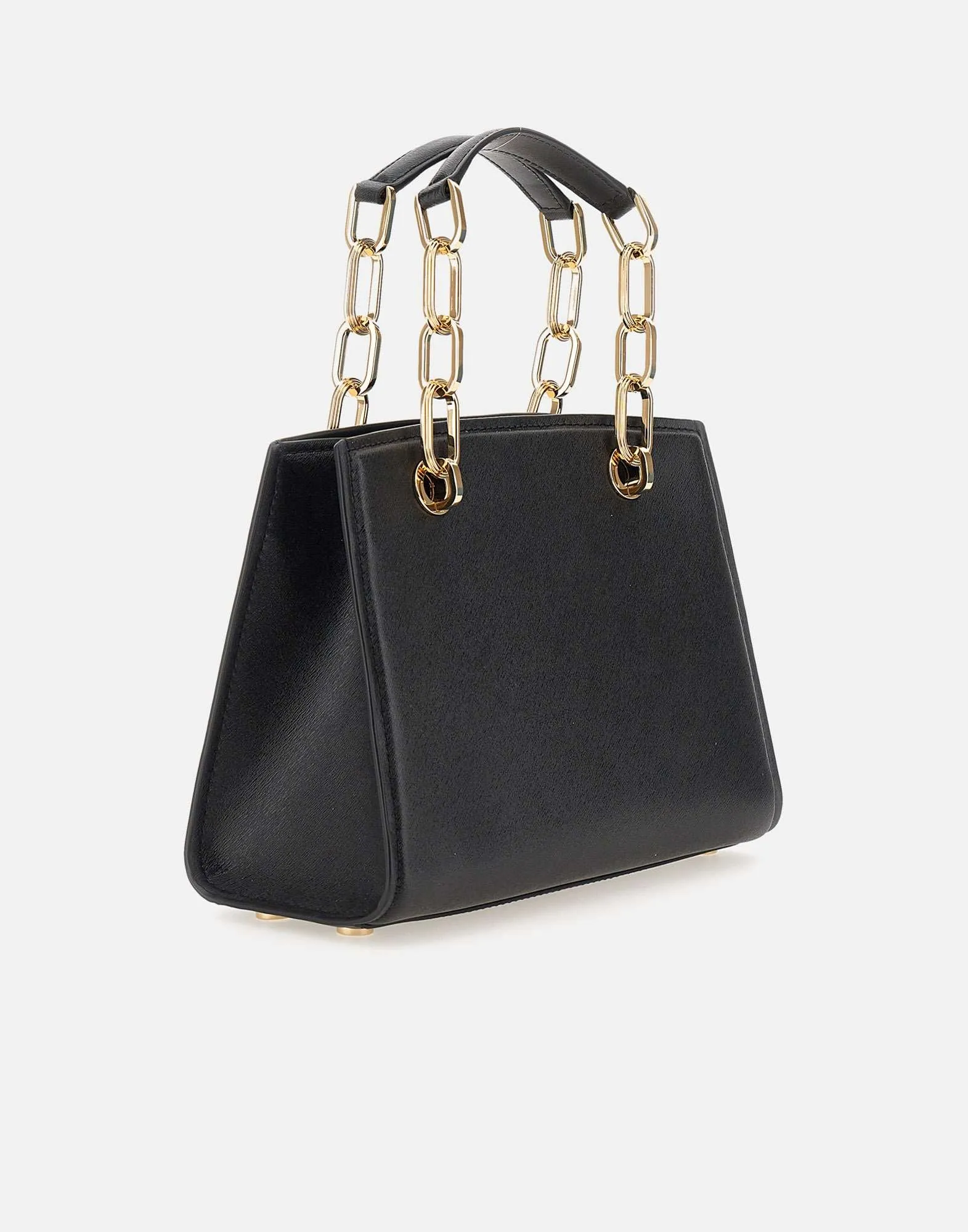 Cynthia Ecofriendly Leather Handbag in Black