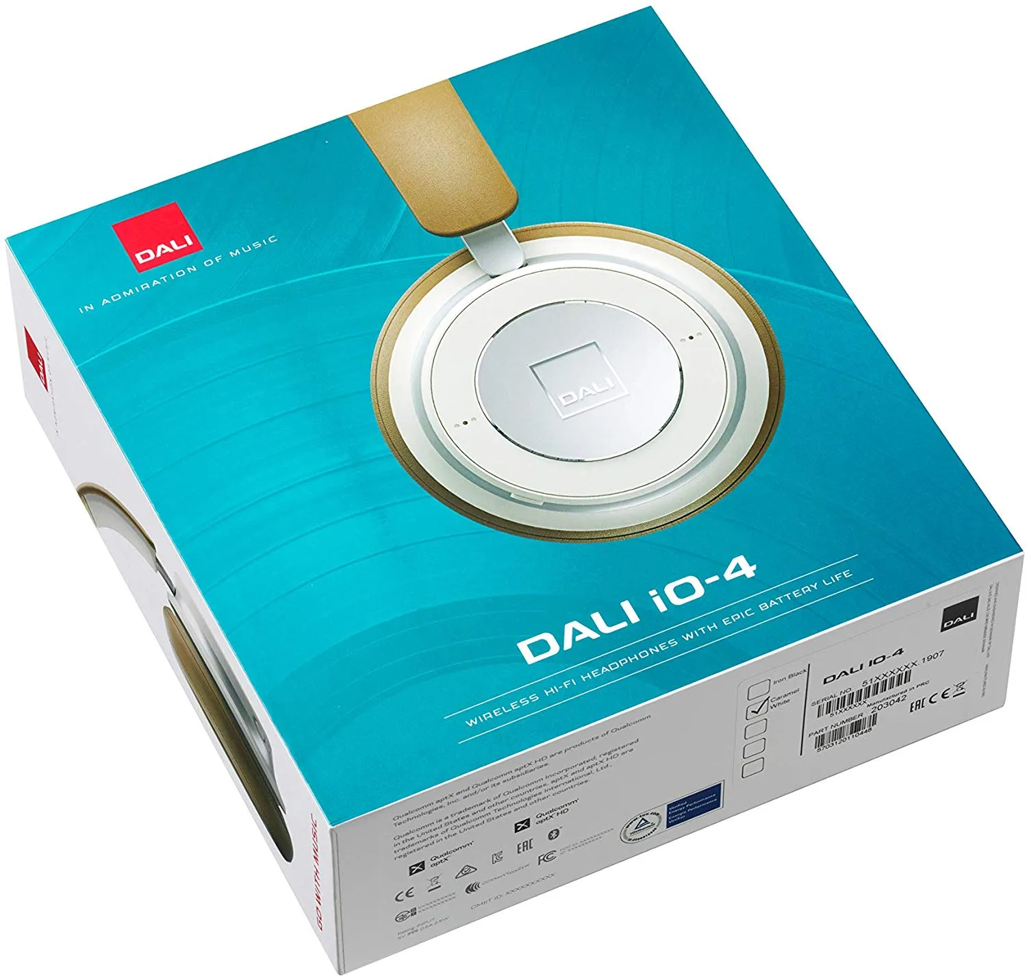 Dali iO-4 Bluetooth Over-The-Ear Headphones (Open Box)