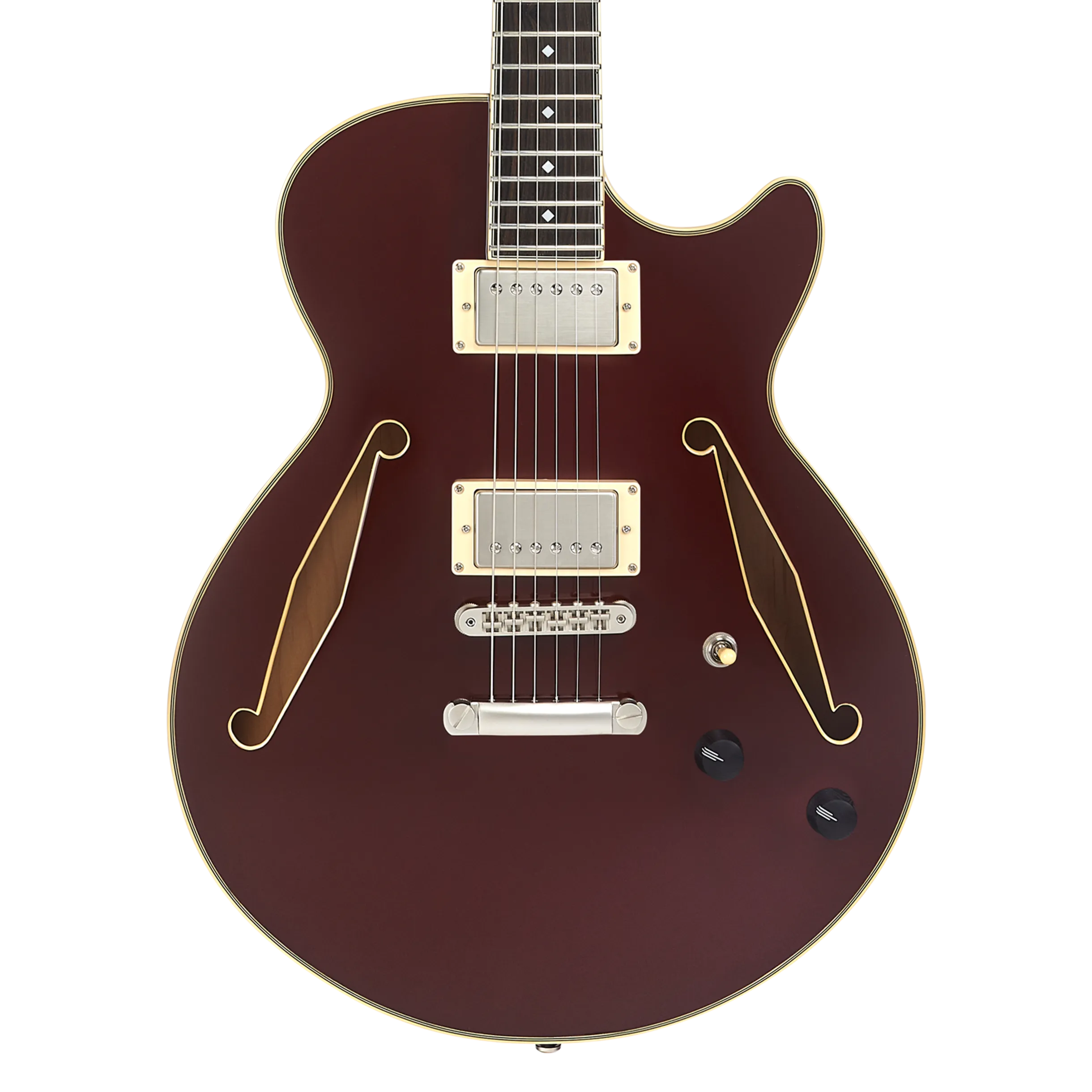 D'Angelico EXCEL SS Series Semi Hollow-Body Electric Guitar (Solid Wine)