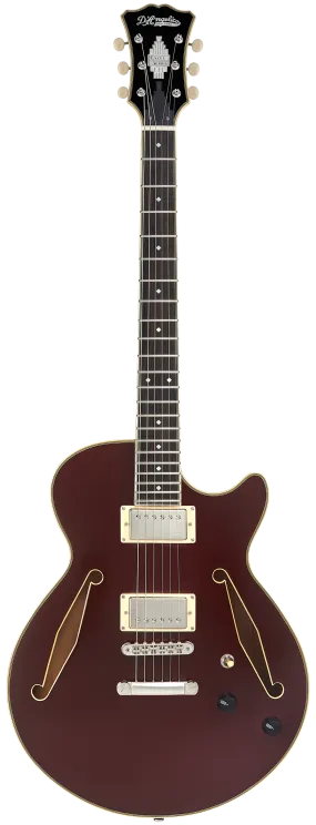 D'Angelico EXCEL SS Series Semi Hollow-Body Electric Guitar (Solid Wine)