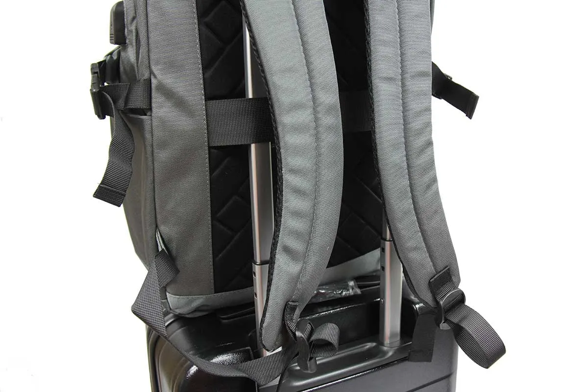 Debonair Waterproof Laptop Backpack with USB Charging Port