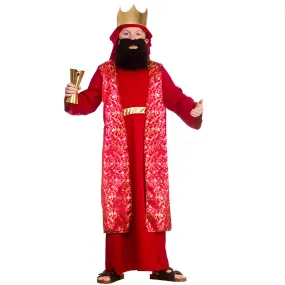 Deluxe Red Wise Man Balthazar Costume Boys