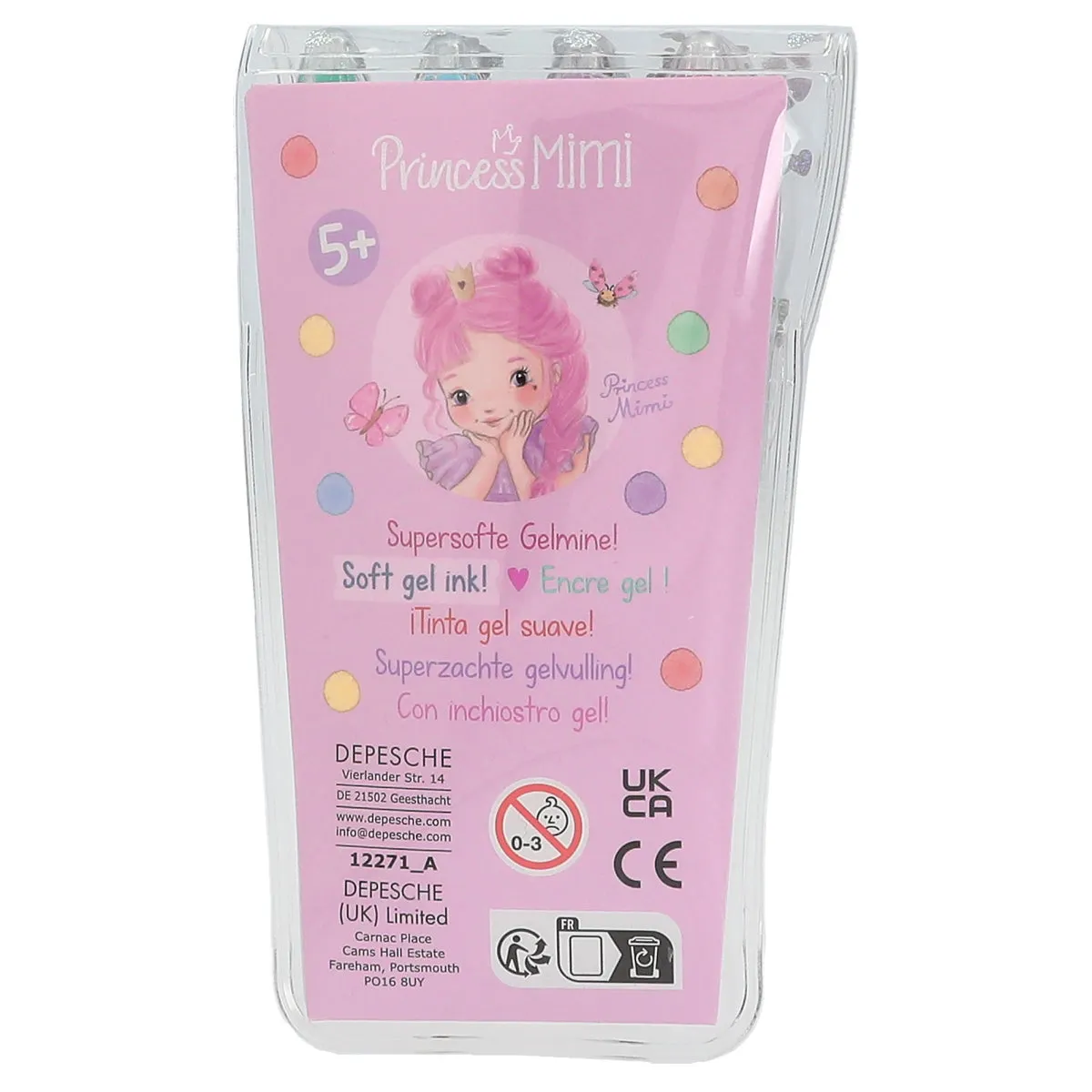 Depesche Princess Mimi Gel Pen Set