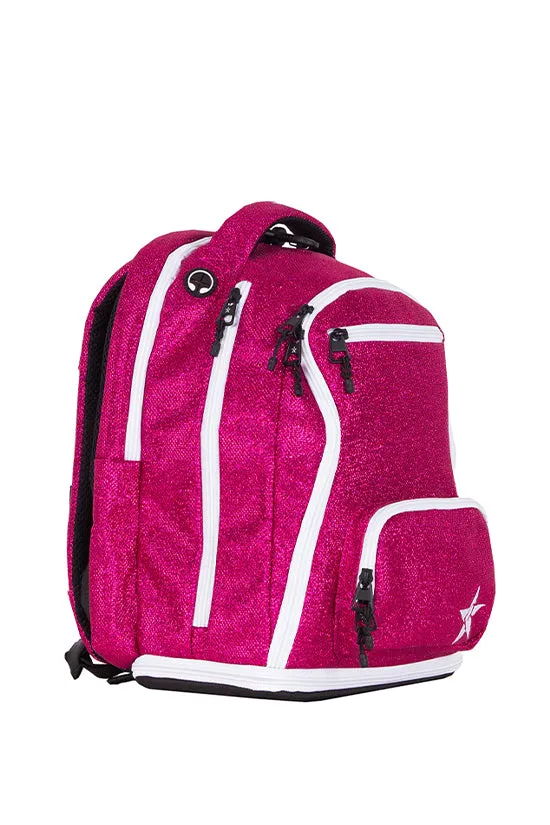 DiamondNet™ in Fuchsia Rebel Baby Dream Bag with White Zipper