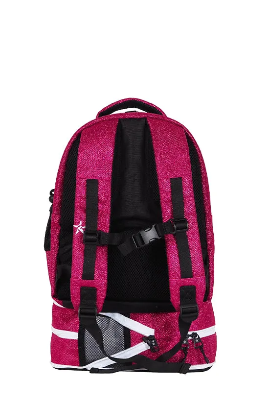 DiamondNet™ in Fuchsia Rebel Baby Dream Bag with White Zipper