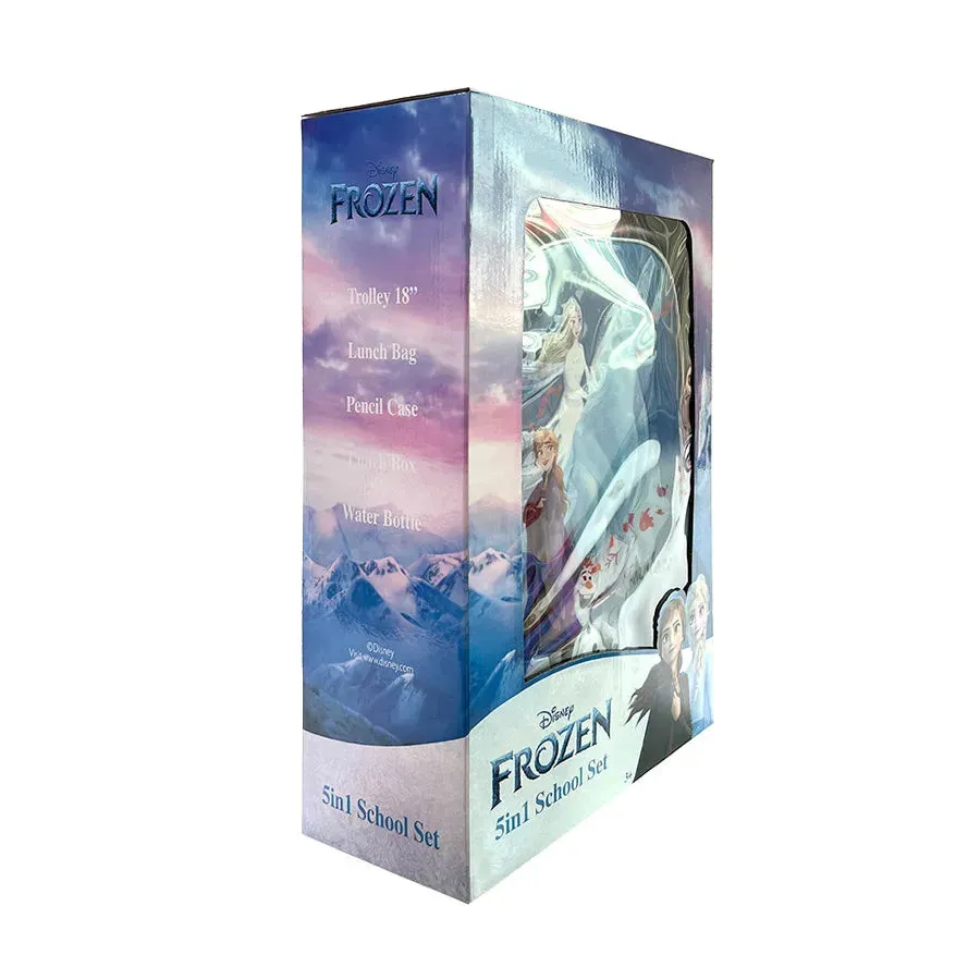 Disney Frozen Fearless By Nature 18" 5in1 Trolley Box Set