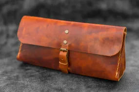 Distressed Leather Tool Bag