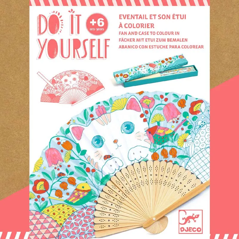 Djeco DJ07949 Do It Yourself Koneko Fan Kit