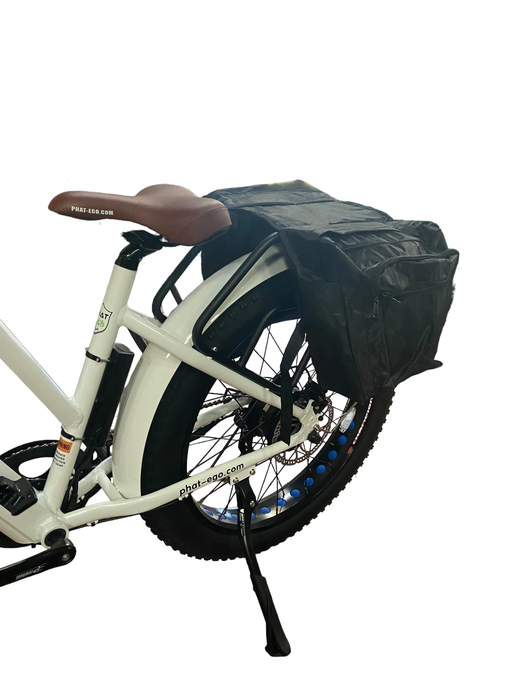 DUAL SADDLE BAGS FOR REAR RACK