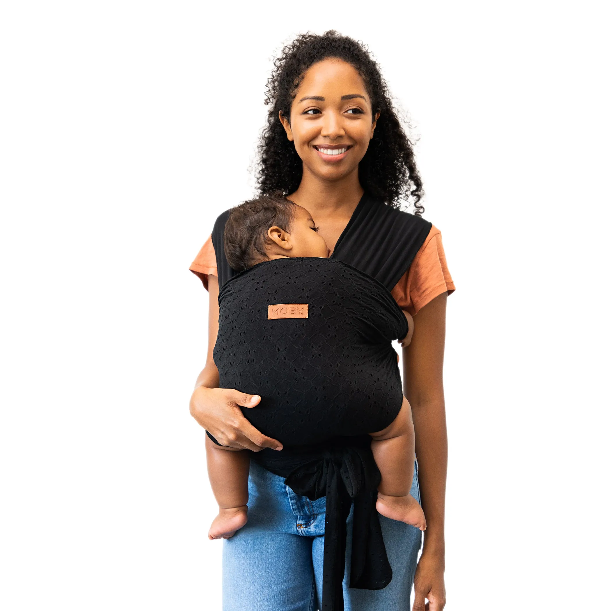 Easy-Wrap Carrier by Petunia Pickle Bottom - Black Eyelet