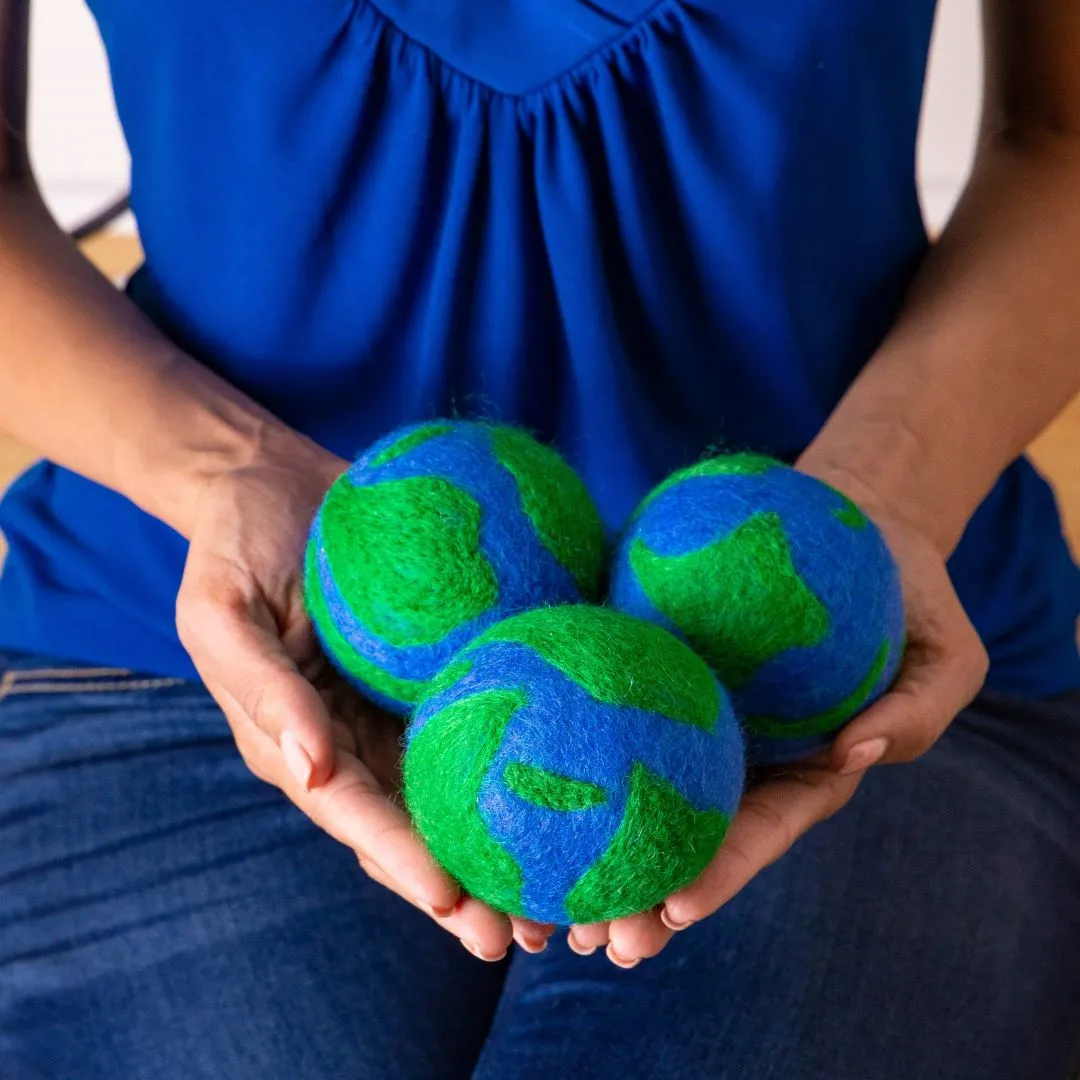 Eco Dryer Balls - Earth Trio - Set of 3, New Zealand