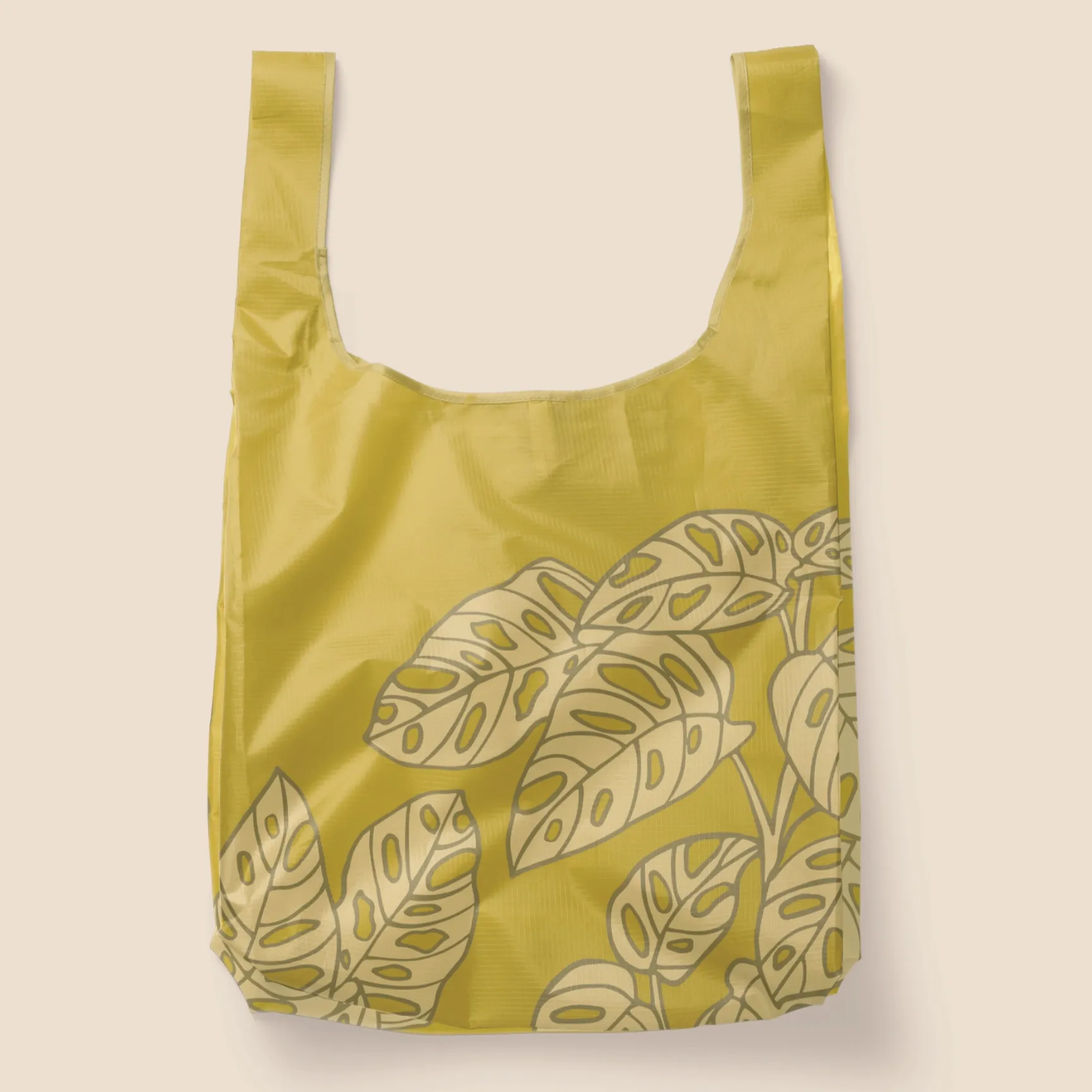 Eco Friendly Reusable Tote - Swiss Cheese Plant