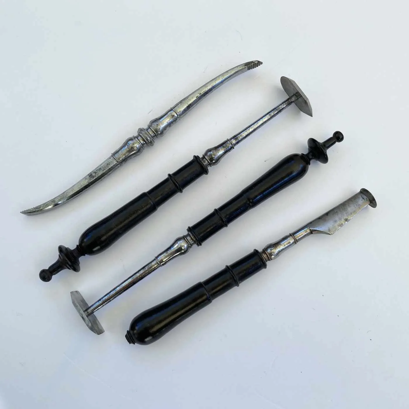 Eighteenth Century Paris School of Medicine Surgeons Trepanning or Trephine Set