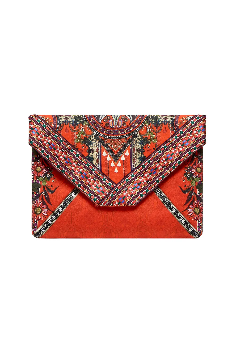 ENVELOPE CLUTCH WONDERING WARATAH