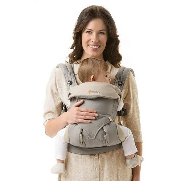 Ergobaby 360 Bundle (Carrier   Easy Snug Insert) - Grey