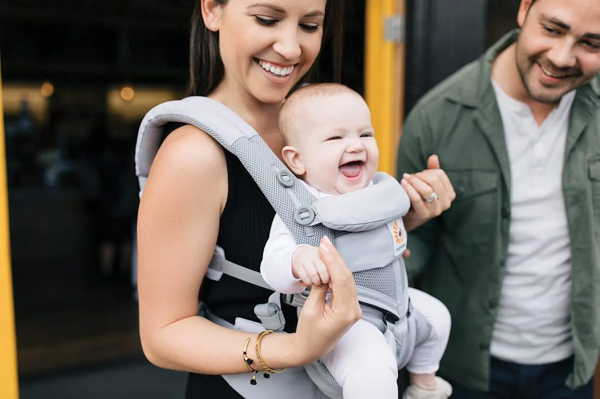 Ergobaby Omni 360 Carrier  Cool Air Mesh - Pearl Grey