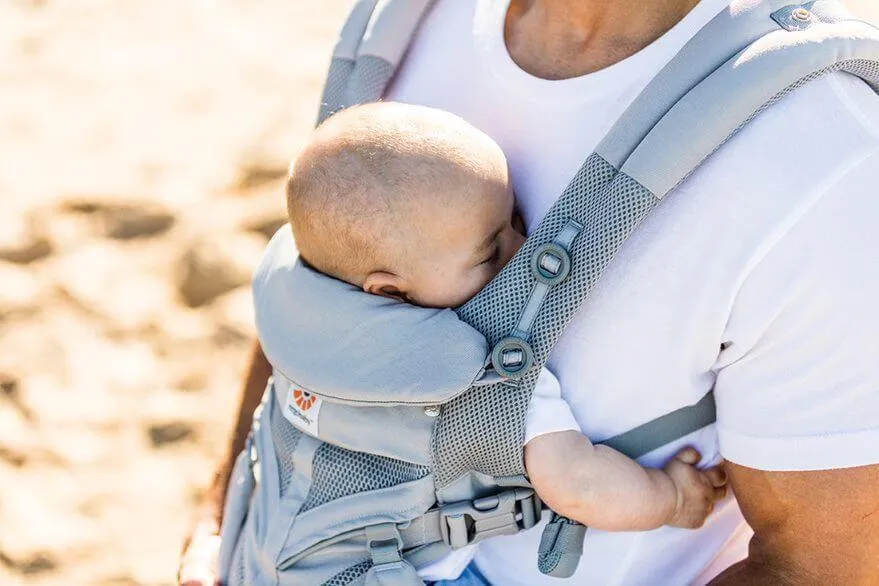 Ergobaby Omni 360 Carrier  Cool Air Mesh - Pearl Grey