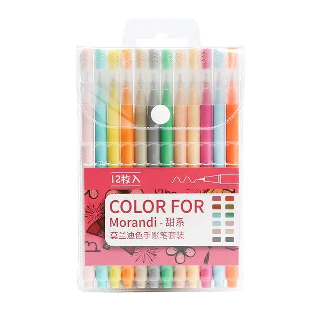 Felt Tip Pen Set - Color for Morandi