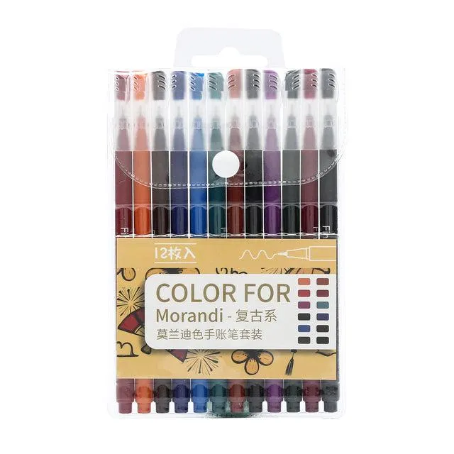 Felt Tip Pen Set - Color for Morandi