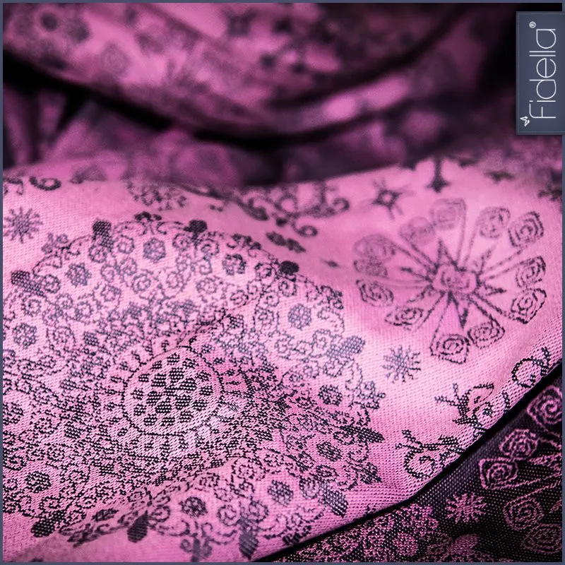 Fidella Woven Wrap - Iced Butterfly -violet