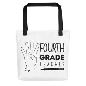 FOURTH GRADE TEACHER Tote Bag