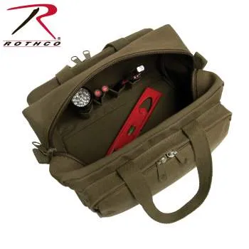 G.I. Type Zipper Pocket Mechanics Tool Bag With Military Stencil