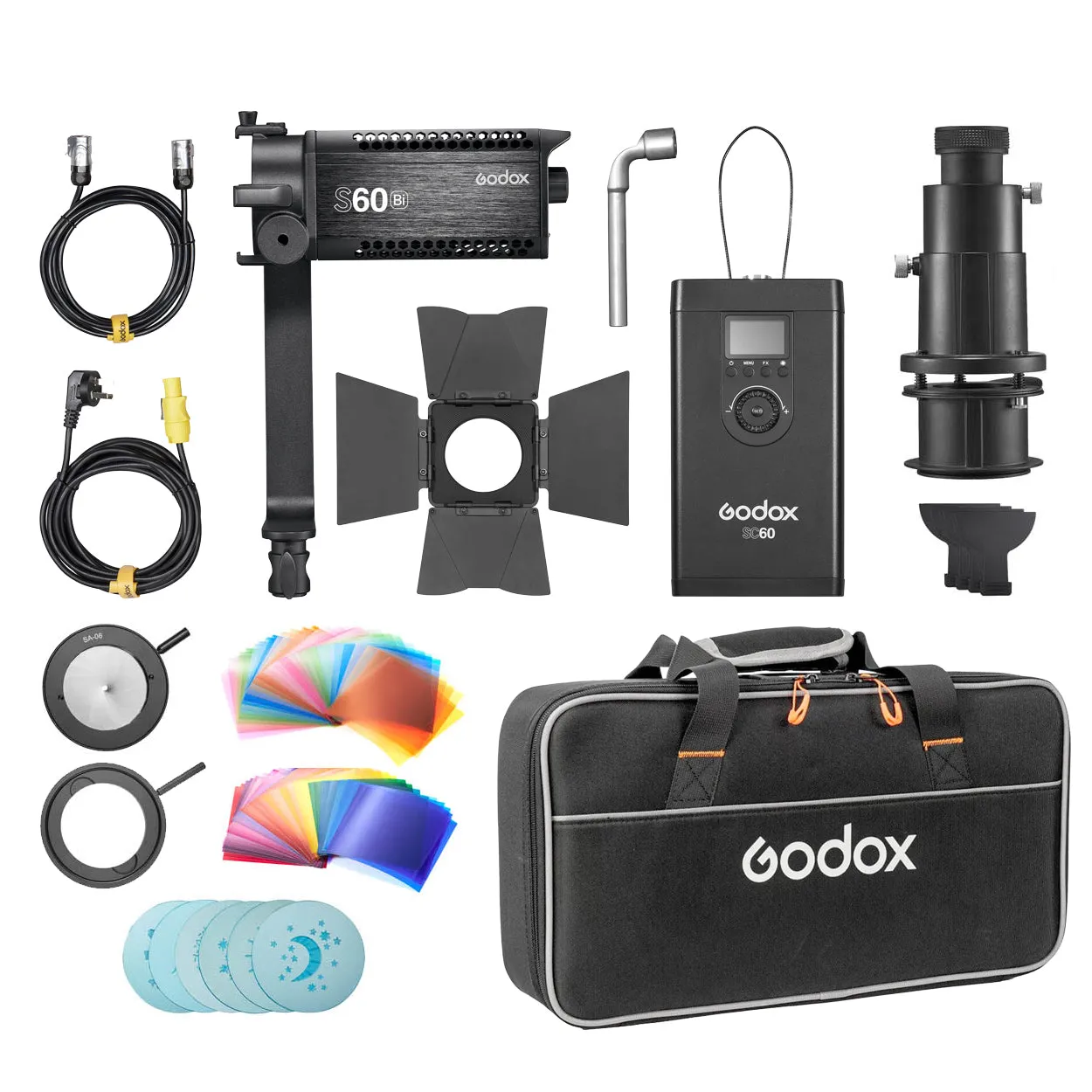 Godox S60Bi Single Head LED Lighting Kit