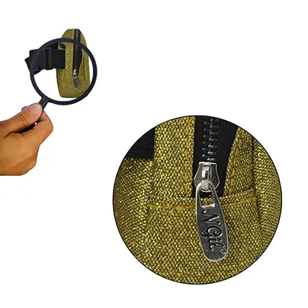 Gold Glitter NGIL Belt Bag