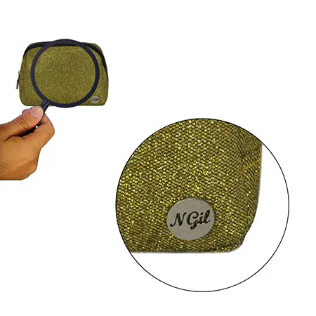 Gold Glitter NGIL Belt Bag