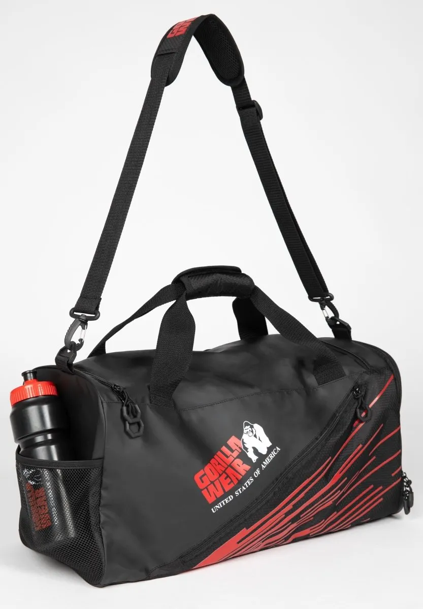 Gorilla Wear Ohio Gym Bag - Black/Red