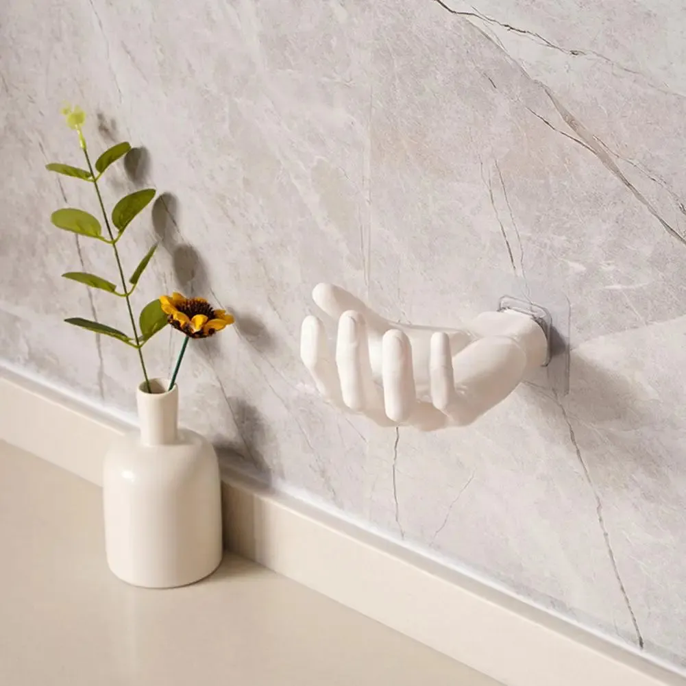 Hand Shape Decorative Resin Storage Hook