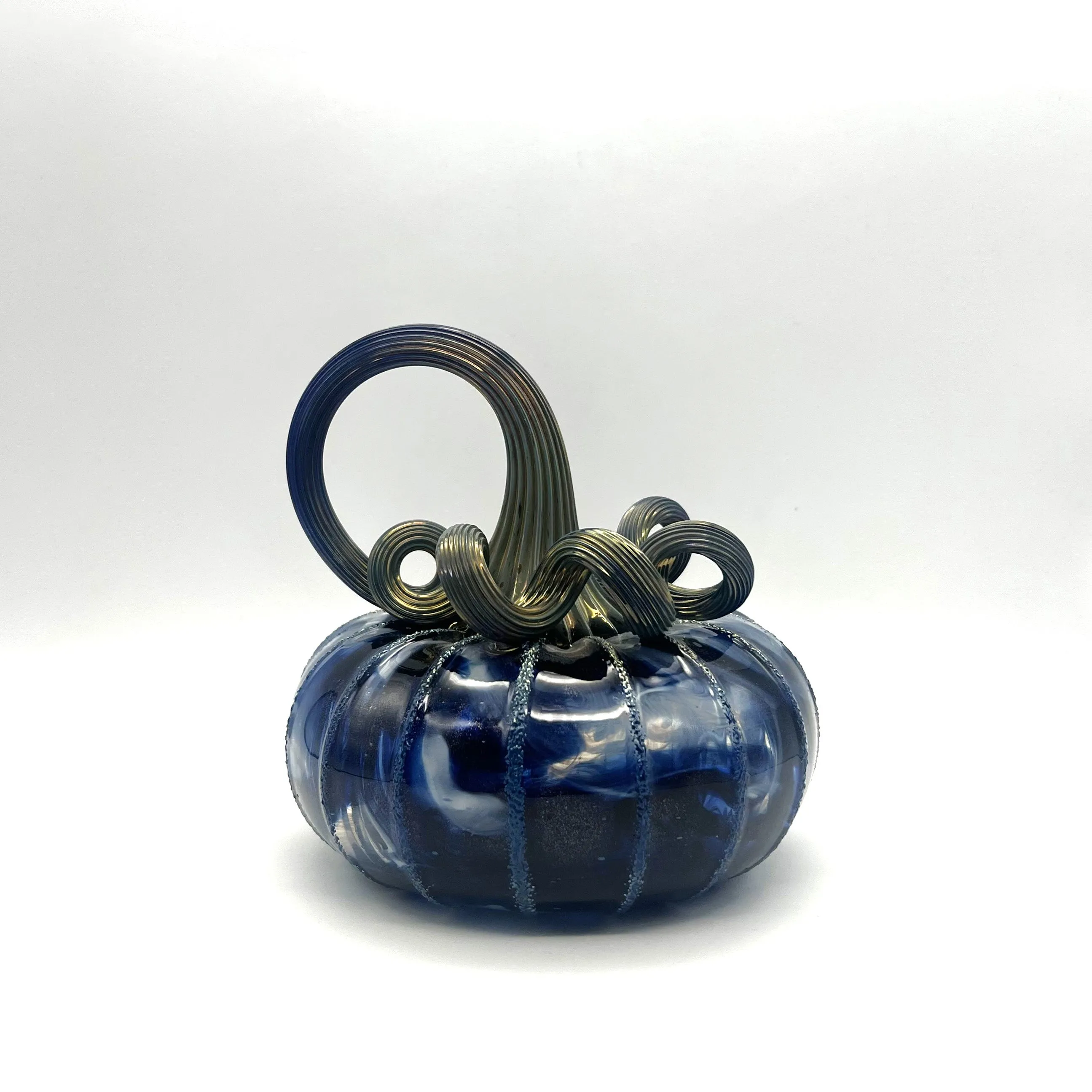 Handblown Glass Pumpkin by Connor O'Brien