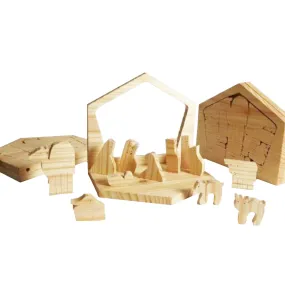 Handmade Nativity Puzzle