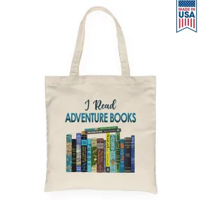 I Read Adventure Books Book Lovers Gift TBW283