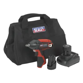 Impact Wrench Kit 3/8"Sq Drive 12V Li-ion - 2 Batteries