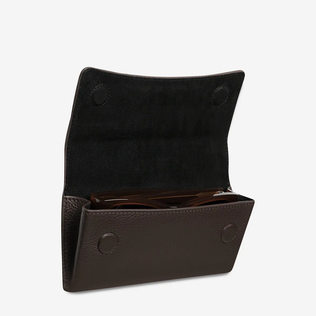 Into The Ether Sunglasses Case - Cocoa