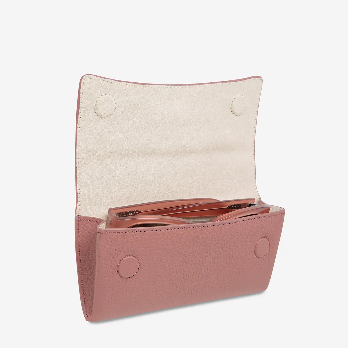 Into The Ether Sunglasses Case - Dusty Rose