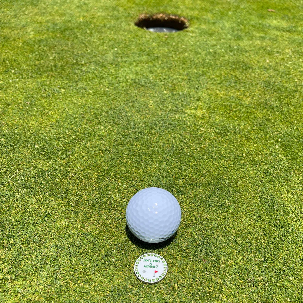 Isn't This A Gimme Golf Ball Marker With Colored Divot Repair Tool