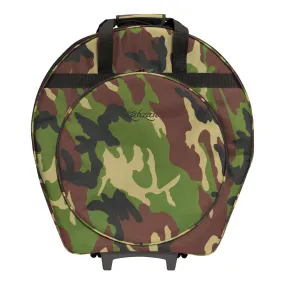 Kahzan Deluxe Cymbal Trolley Bag (Camo)