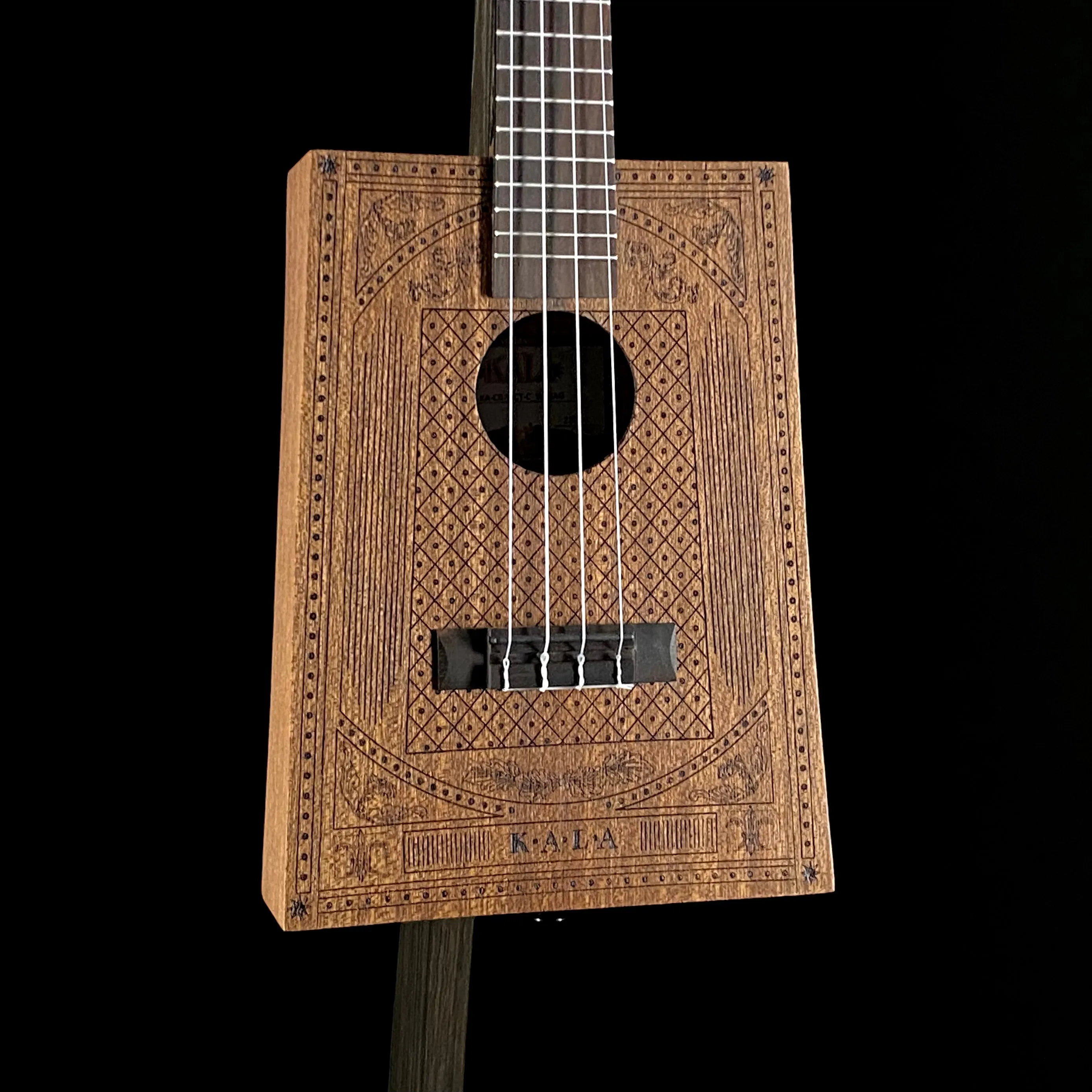 Kala Victorian Cigar Box Concert Ukulele