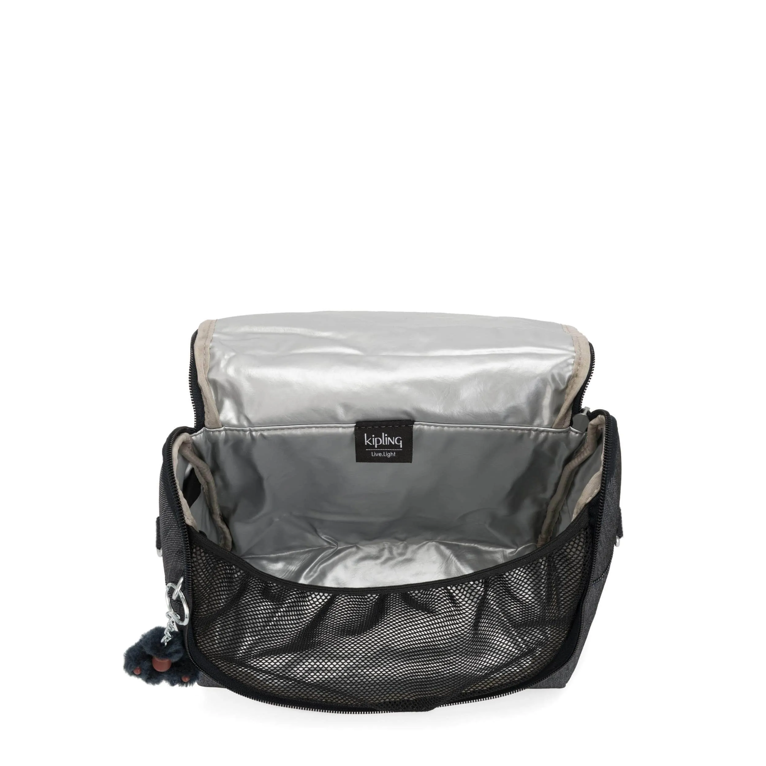 Kipling New Kichirou Marine Navy Large Lunch Bag with Trolley Sleeve C2I5209-58C