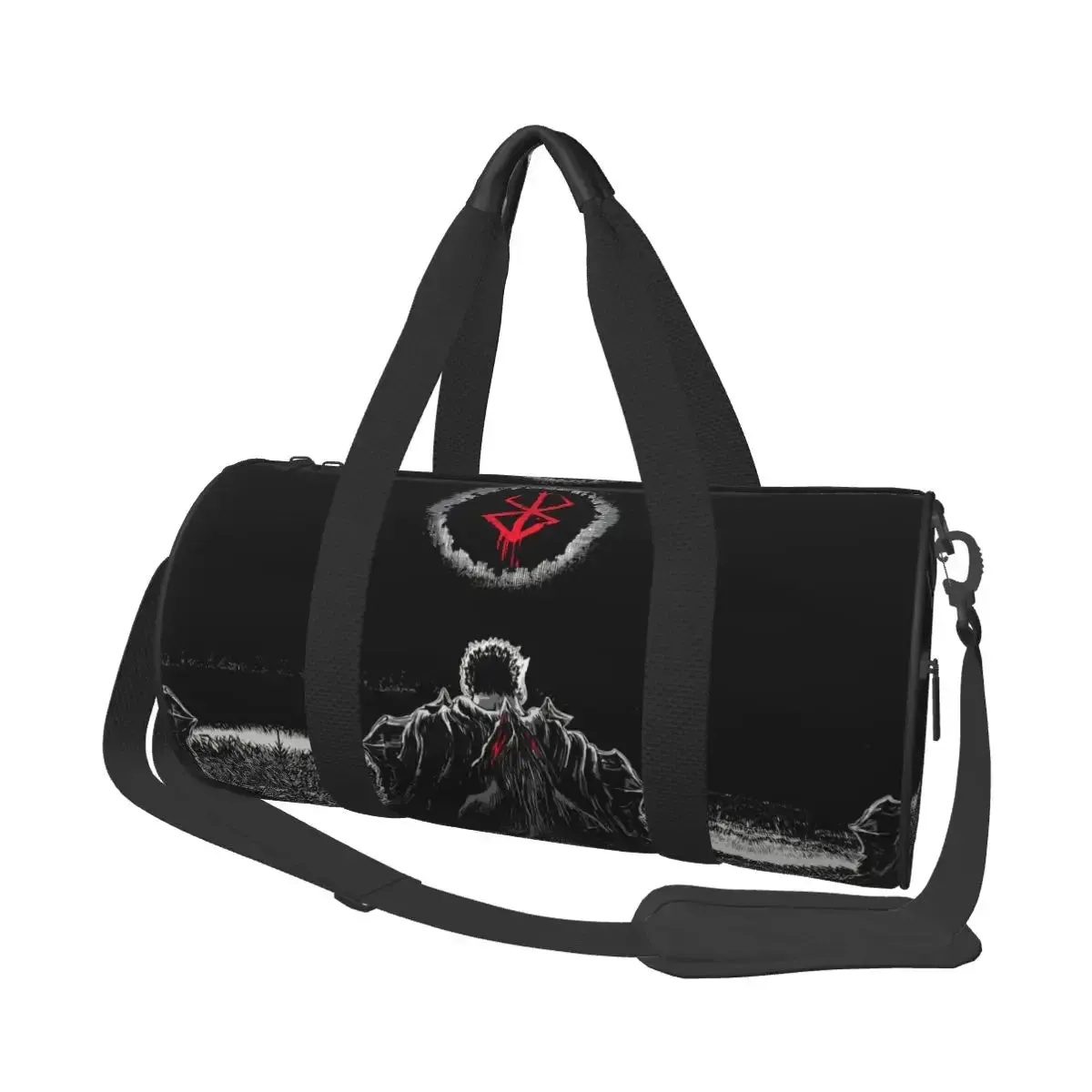 [KUJO] Black Swordsman Gym Bag