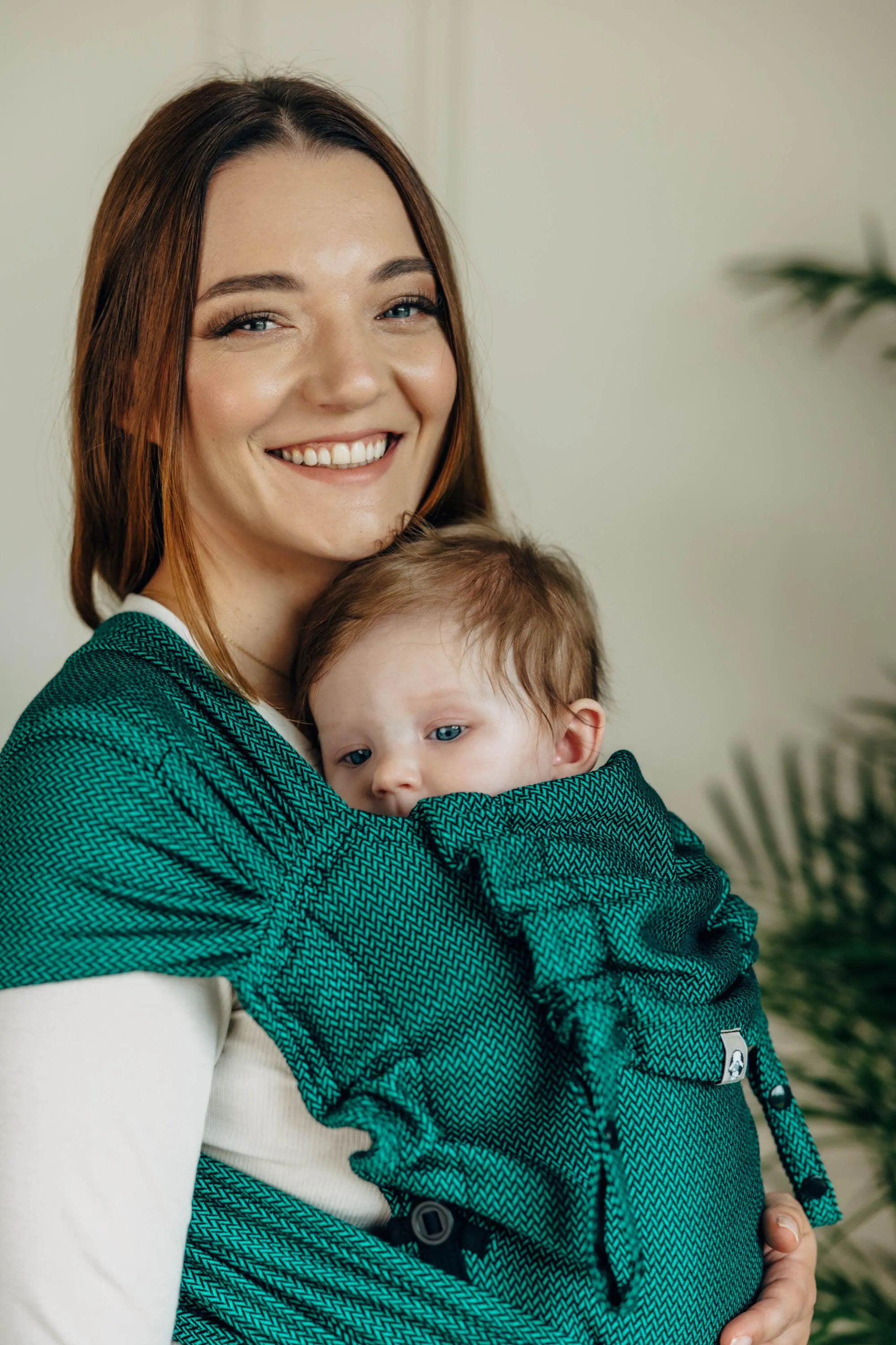 LennyLamb Hybrid Half Buckle Carrier Emerald