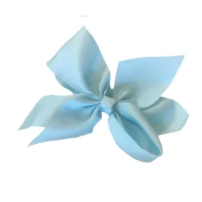 Light Blue Bow, Interchangeable Bow For Clutch