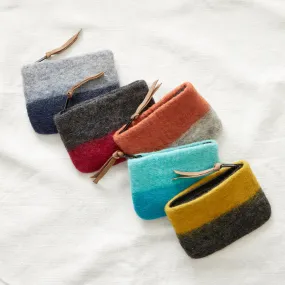 LILA Two Tone Felt Purse (WS)