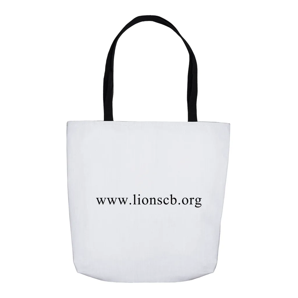 Lions Camp Badger Tote Bag - Color Logo