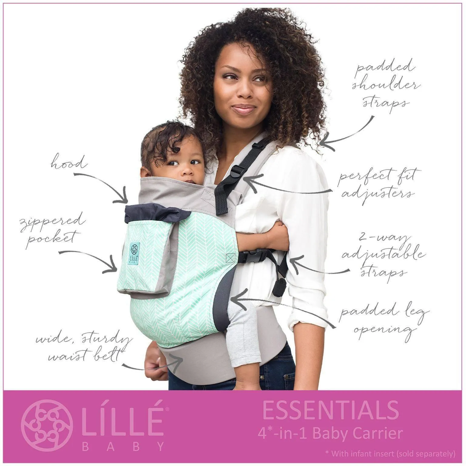 LÍLLÉbaby ESSENTIALS All Seasons Boardwalk