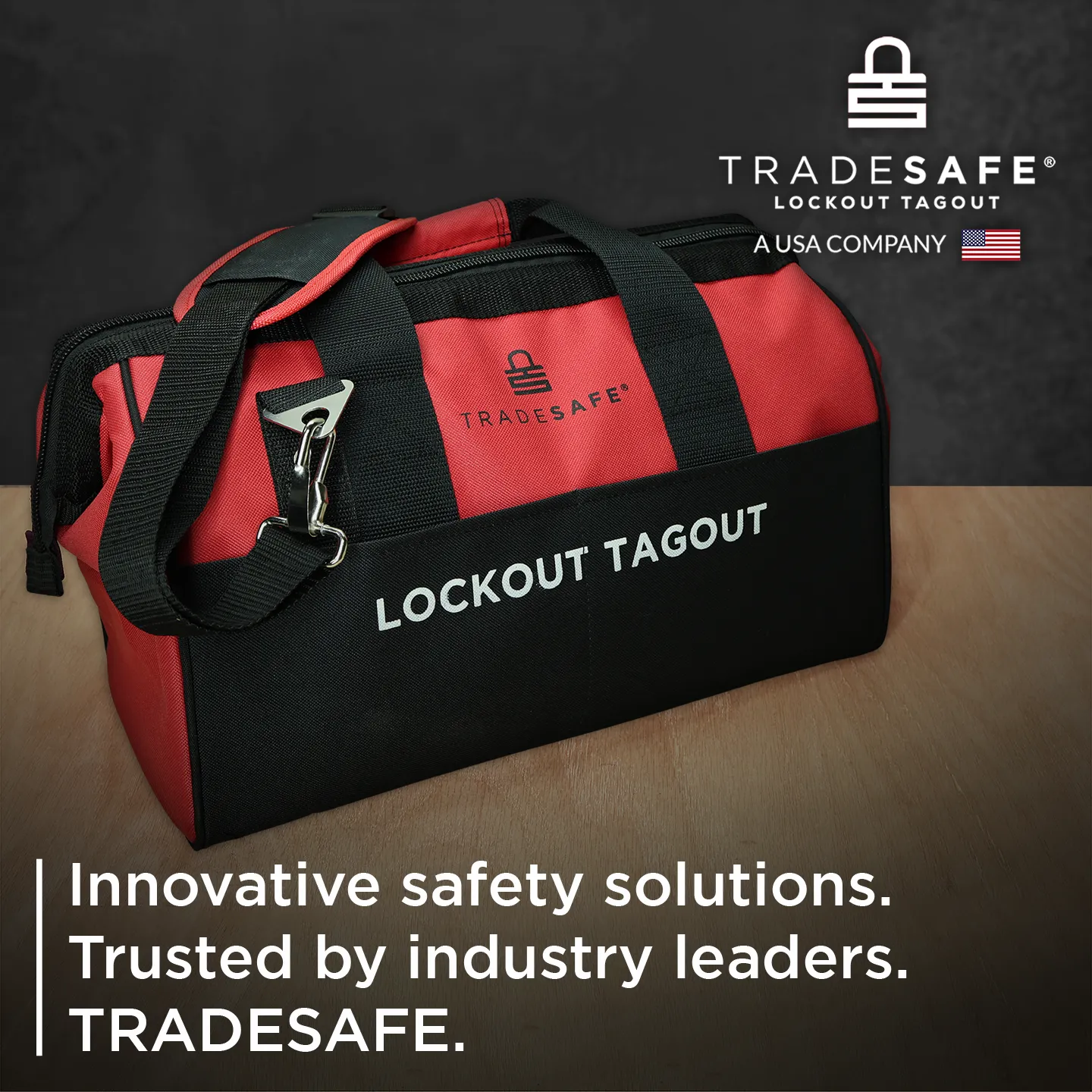 Lockout Tagout Bag, 16-1/2" x 8-1/2" x 11-1/2"