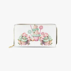 Long Type Zipper Purse, Sweet Treats, awd-1352